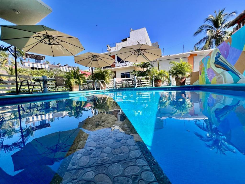 Casa Piedra Parada Puerto Escondido  Exteriör bild