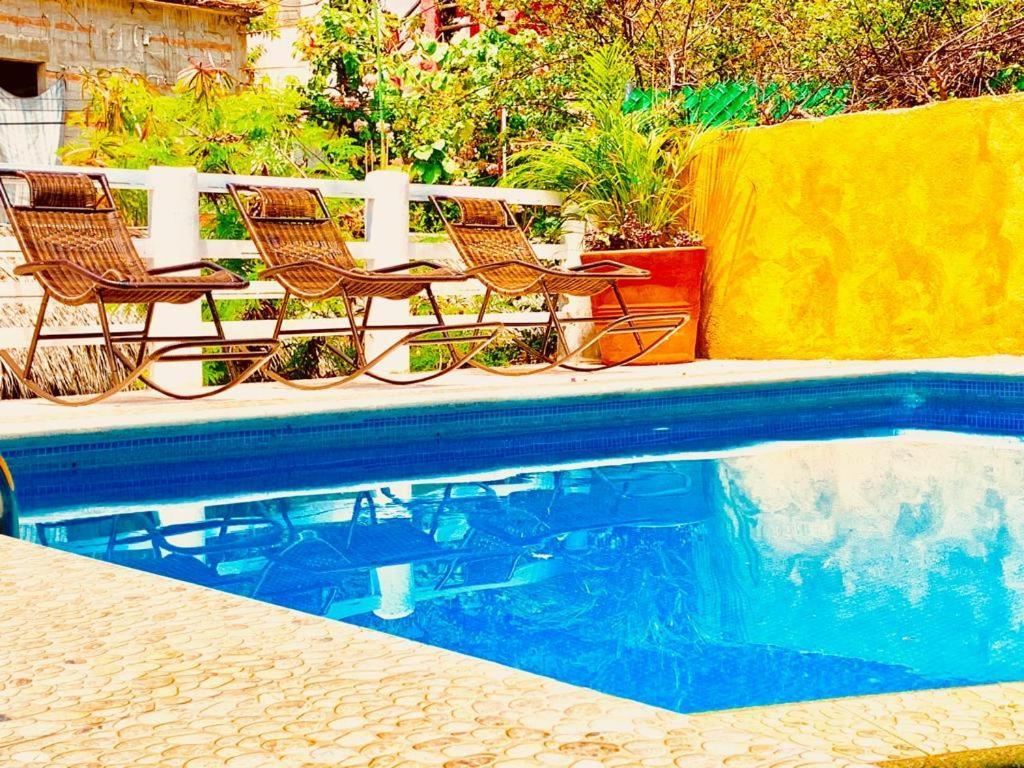 Casa Piedra Parada Puerto Escondido  Exteriör bild